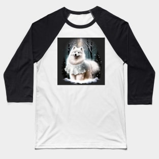 Mythical Samoyed Baseball T-Shirt